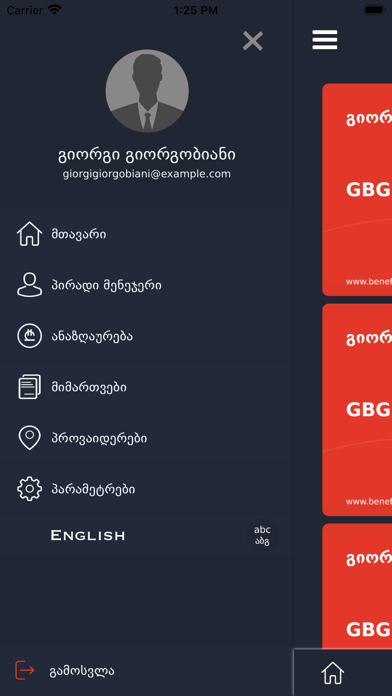 Benefits Georgia Screenshot