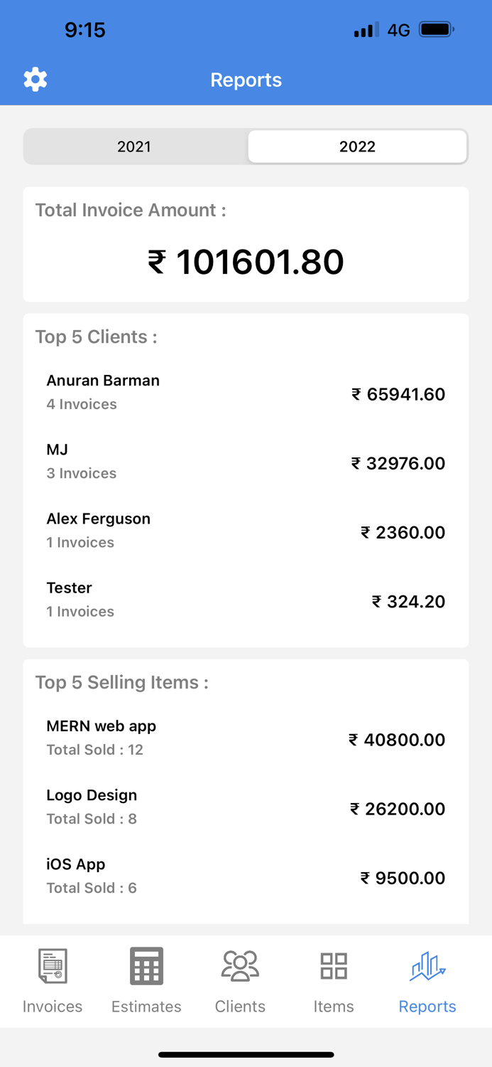 Easy Invoice - Simple Invoice