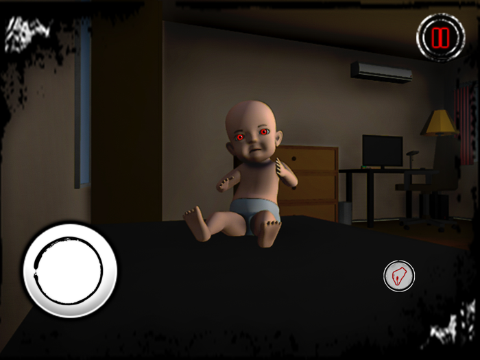 Scary Baby  In Horror House