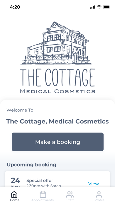 The Cottage, Medical Cosmetics Screenshot