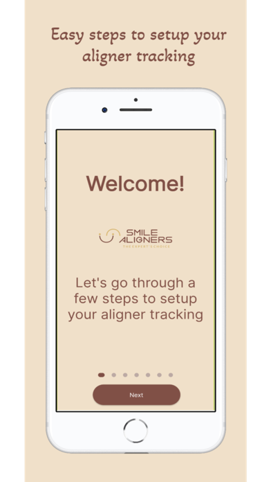 SmileAligners Tracker Screenshot