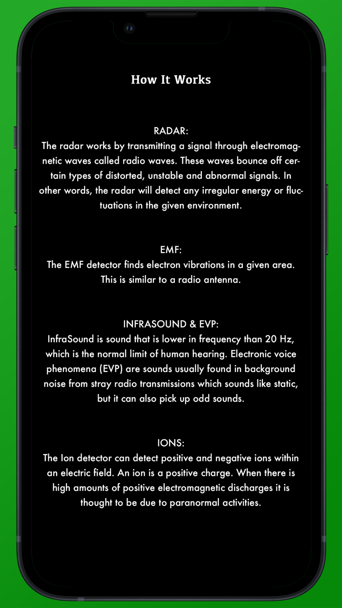 Ghost Detector Spirit Tracker