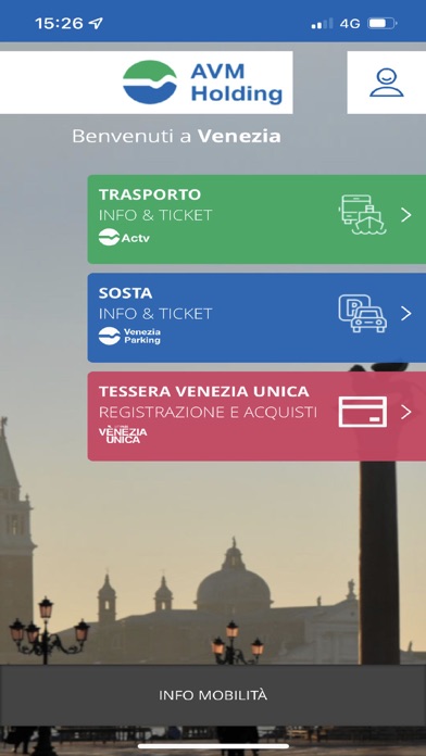 AVM Venezia Official App Screenshot