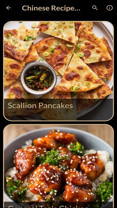 Chinese Recipes Plus Screenshot