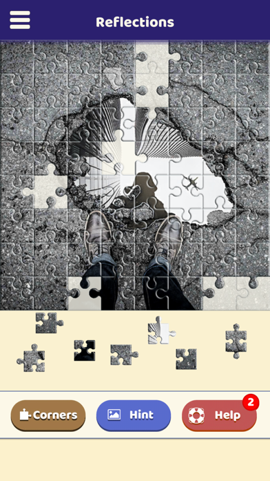 Reflections Jigsaw Puzzle Screenshot