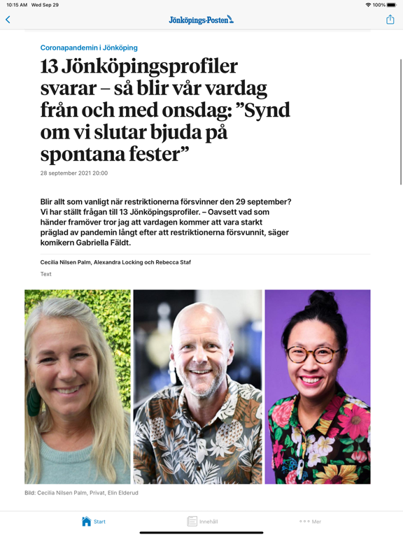 Jönköpings-Postens Nyhetsappのおすすめ画像4