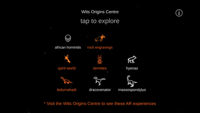 WitsOriginsCentreAR Screenshot