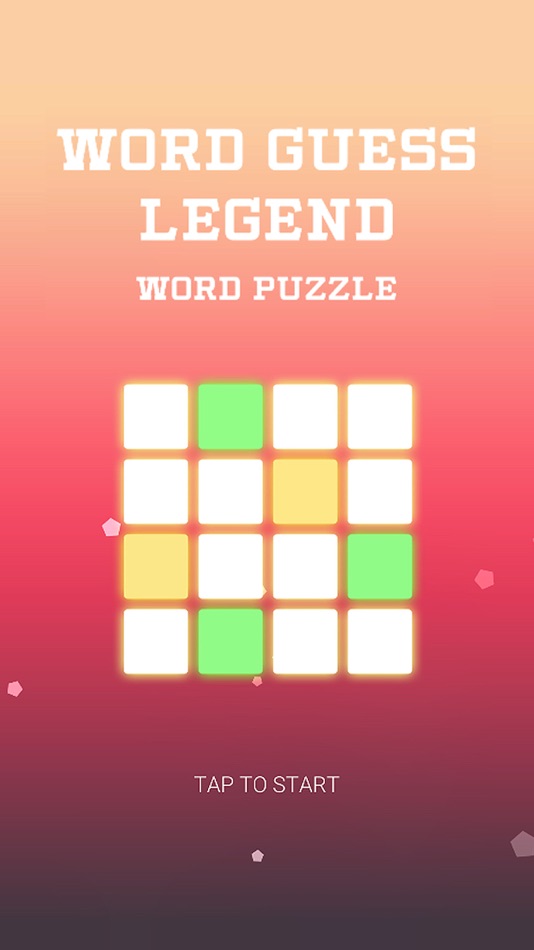 #1. Word Guess Legend-Word Puzzle (iOS) By: Athmin Game Studio