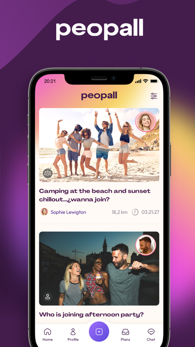 Peopall | Let's go plans Screenshot