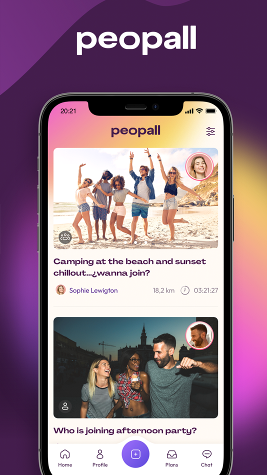 #2. Peopall | Let's go plans (iOS) By: Bake250