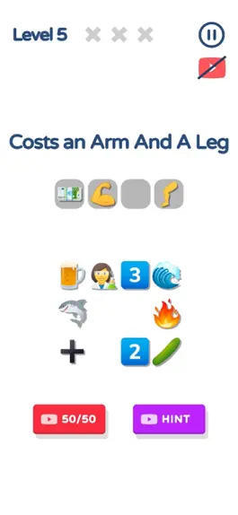 Game screenshot Emoji Word Puzzle: Guess Quiz apk