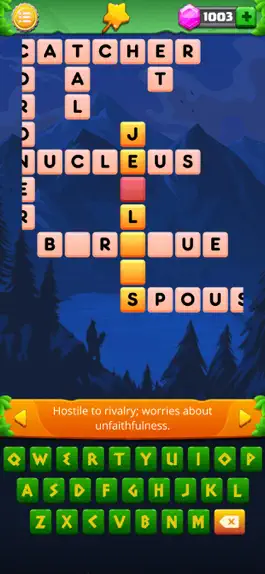 Game screenshot Crossword: Word Brain apk