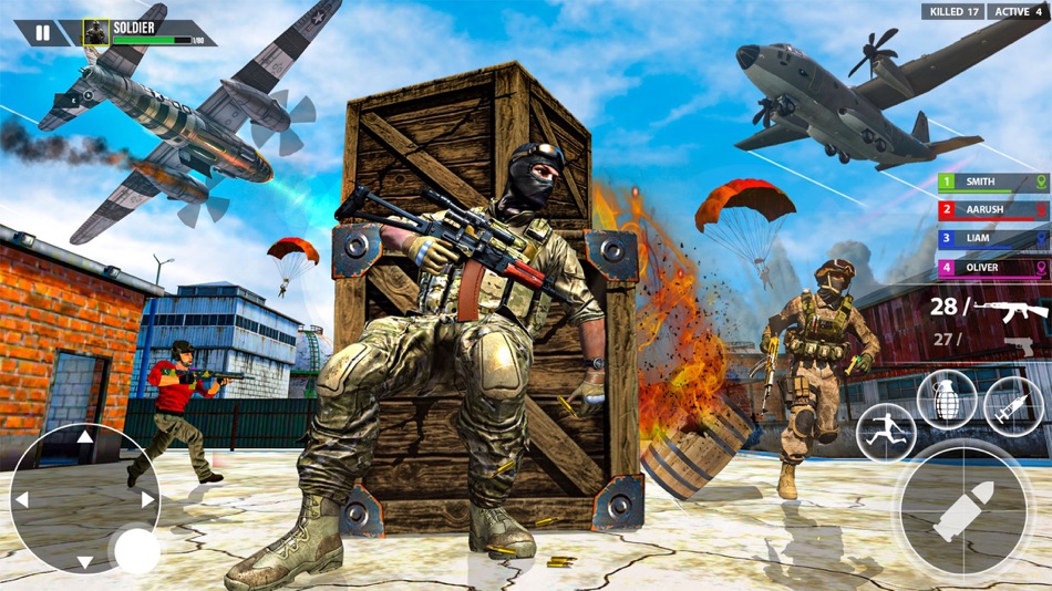 #1. Army Battle Ground: Gun Combat (iOS) 来自: Shams Alam