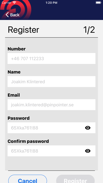 Pinpointer Screenshot