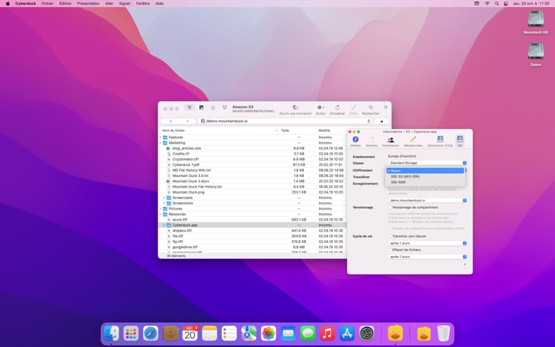 Screenshot #3 pour Cyberduck