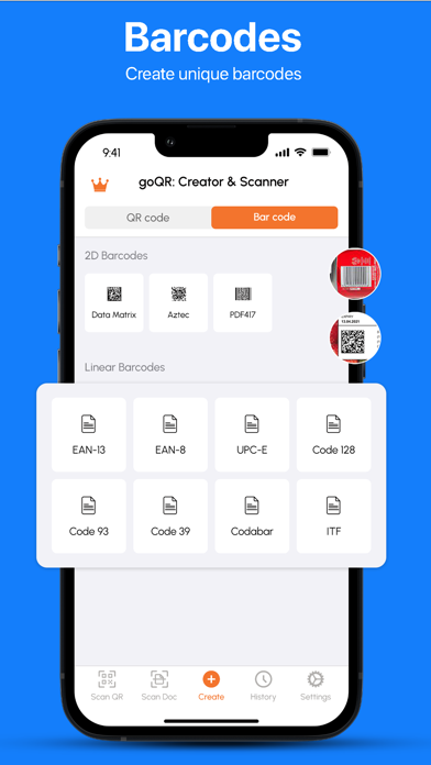 goQR : Create, Scan & Decorate Screenshot