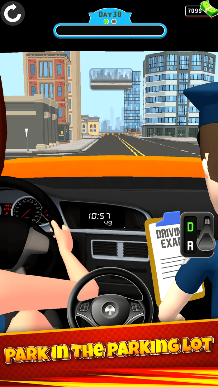 Driving Exam 3D - Traffic Test