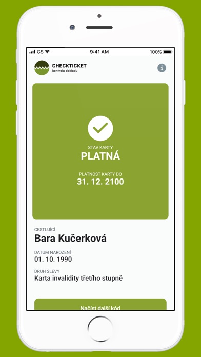 CheckTicket - Kontrola dokladu Screenshot