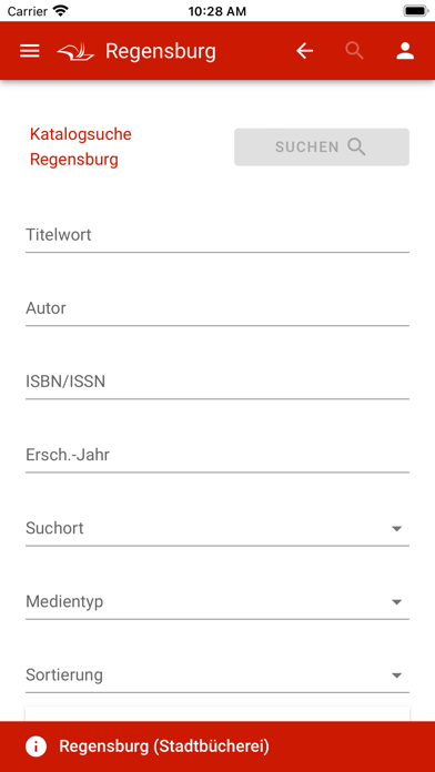 mobilOPAC YourBib Screenshot