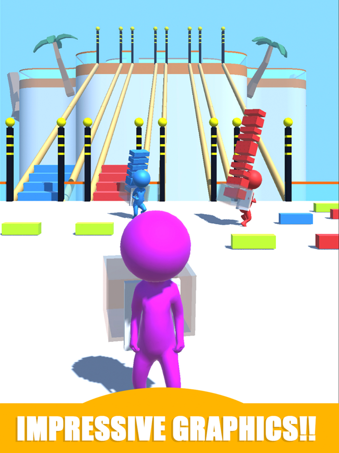 Bridge Runner Stair Race 3D