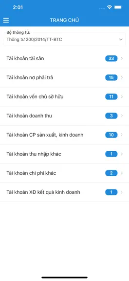 Game screenshot Hệ thống tài khoản kế toán mod apk
