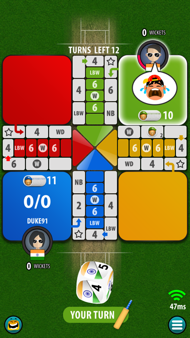 Ludo Cricket Clash Screenshot