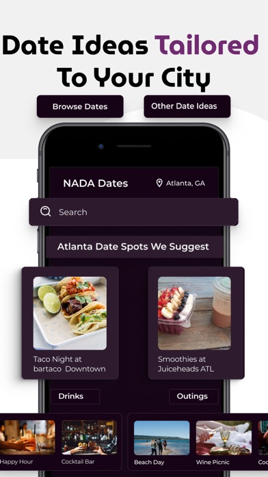 NADA: Exclusive Dating Network Screenshot
