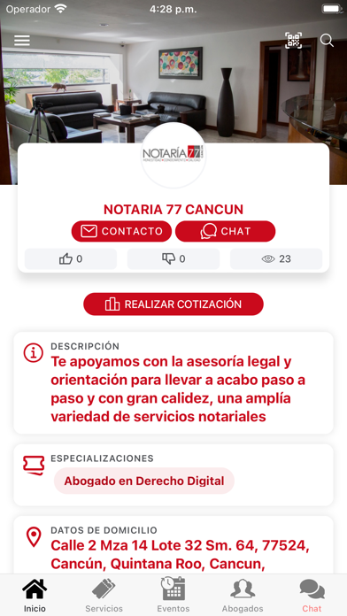 NOTARIA NOVENA Screenshot