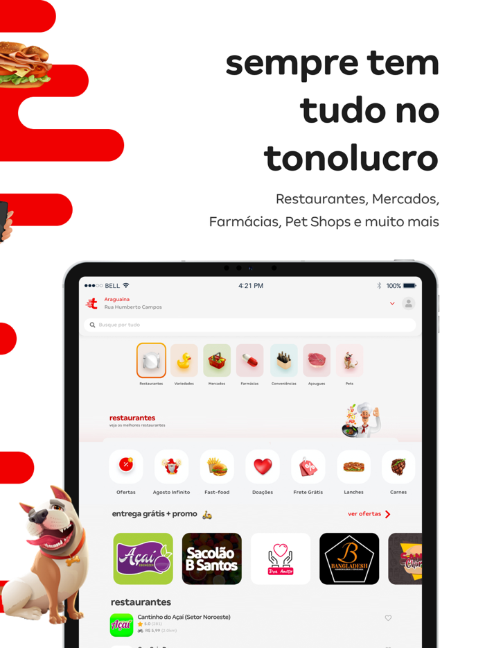 Tonolucro Delivery de Tudo