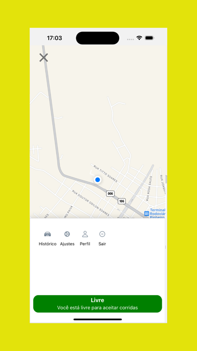 EzTaxi para Motoristas Screenshot