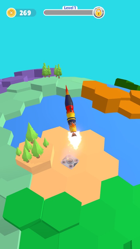 #8. Rocket Hell (iOS) 由: HAPPY GAME COMPANY TEKNOLOJI ANONIM SIRKETI