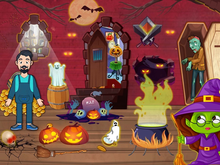 My Scary Town Ghost House Life