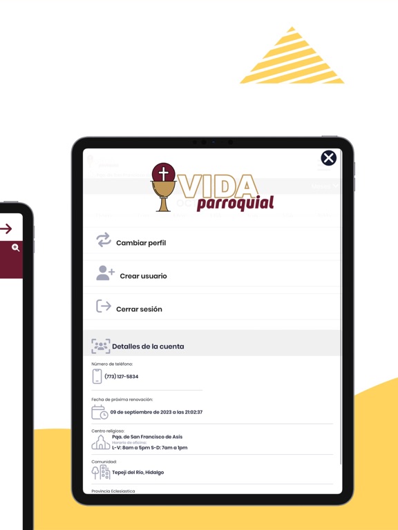 Vida Parroquial iPad screenshot 4 - Book app