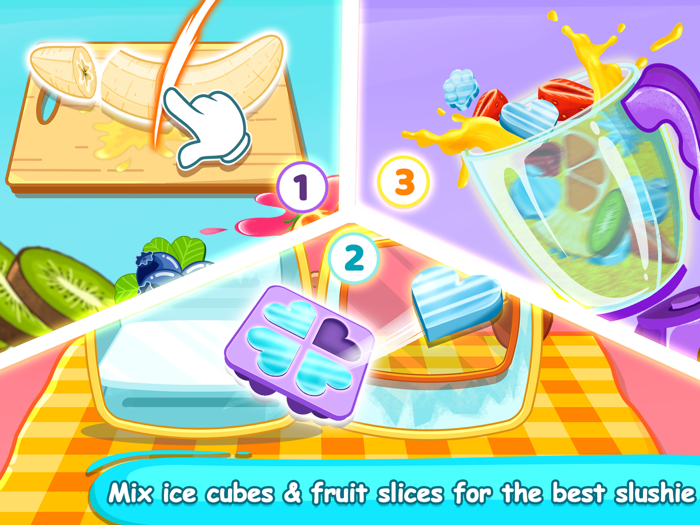 Wolfoo Make Rainbow Drink