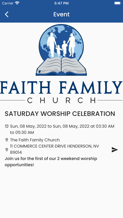 The Faith Family Church Screenshot