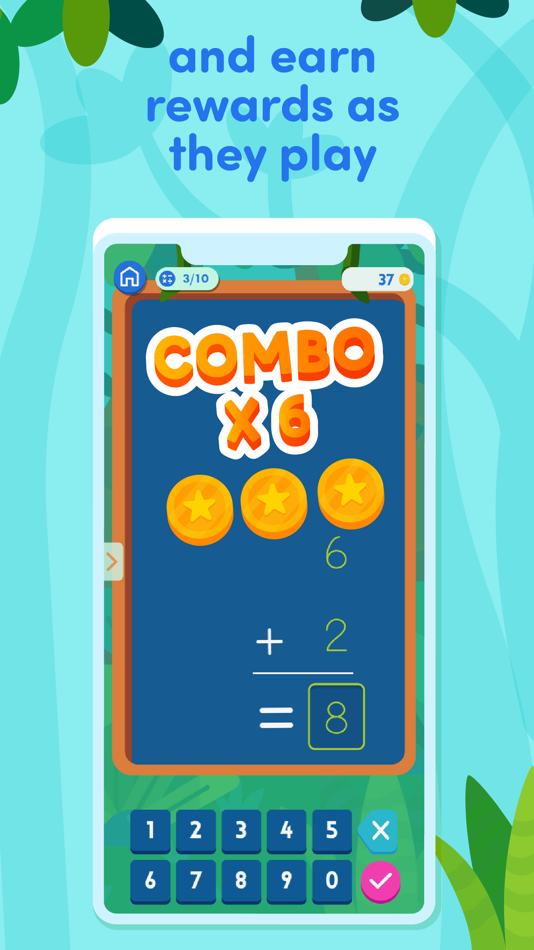 #7. Jungle Math Challenge (iOS) 由: EDOKI ACADEMY