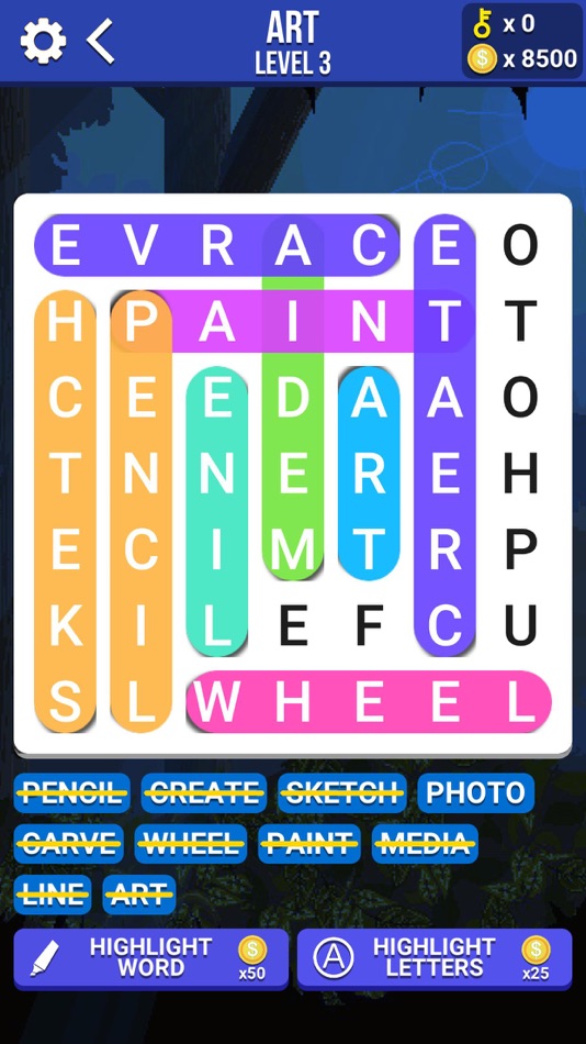 #8. Word Search - Quest Puzzle (iOS) By: Md Abu Khalid