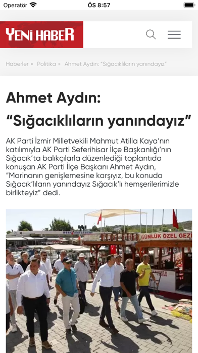 Seferihisar Yeni Haber Screenshot