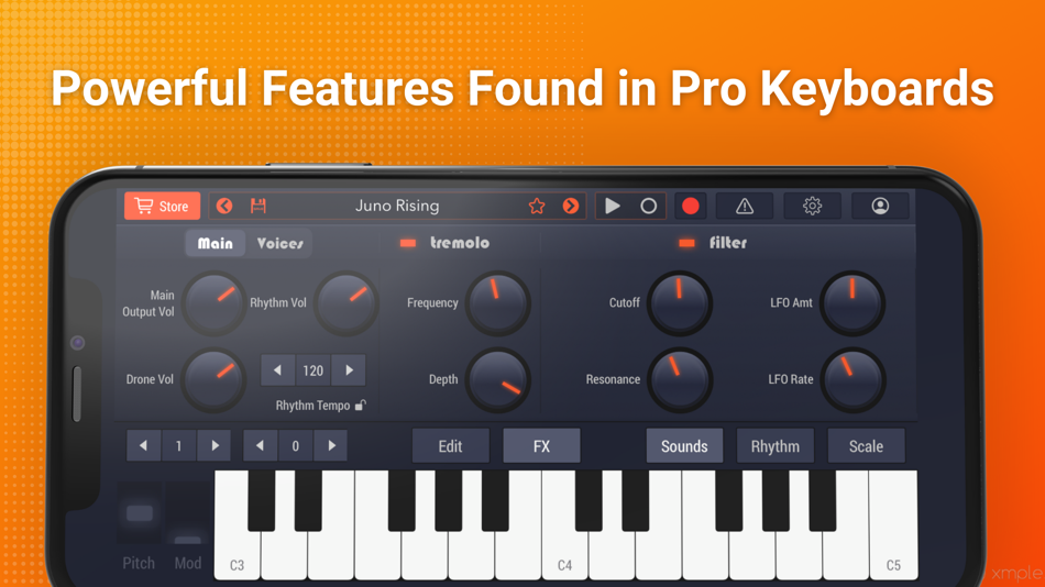 #3. Soundfont Pro: Synth Studio (iOS) 由: TAQS.IM