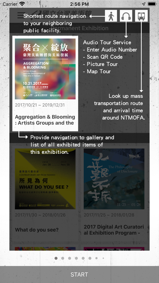 #1. 國美館藝術漫步 (iOS) 由: Cher-Sheng Cheng