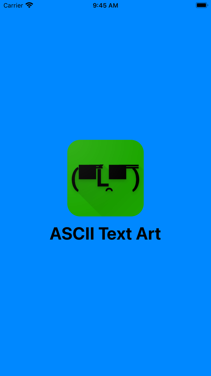 ASCII Text Art