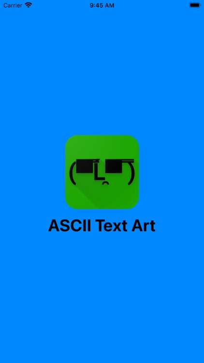 ASCII Text Art