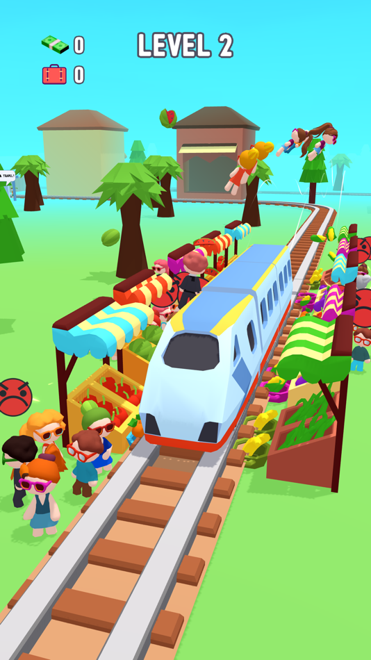 #3. Train Crosser (iOS) Podle: Melih Kavla