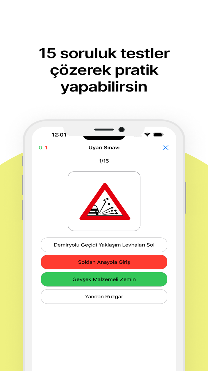 Trafik İşaretleri Sınavlı