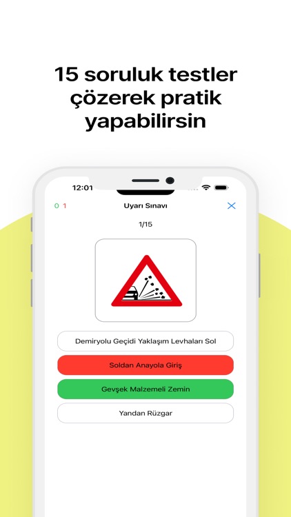 Trafik İşaretleri Sınavlı screenshot-4