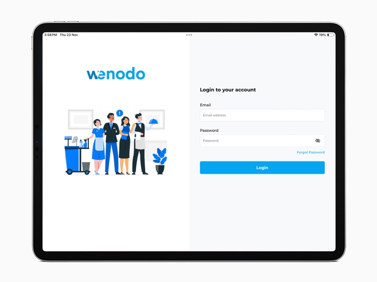 Wenodo Clocking Terminal