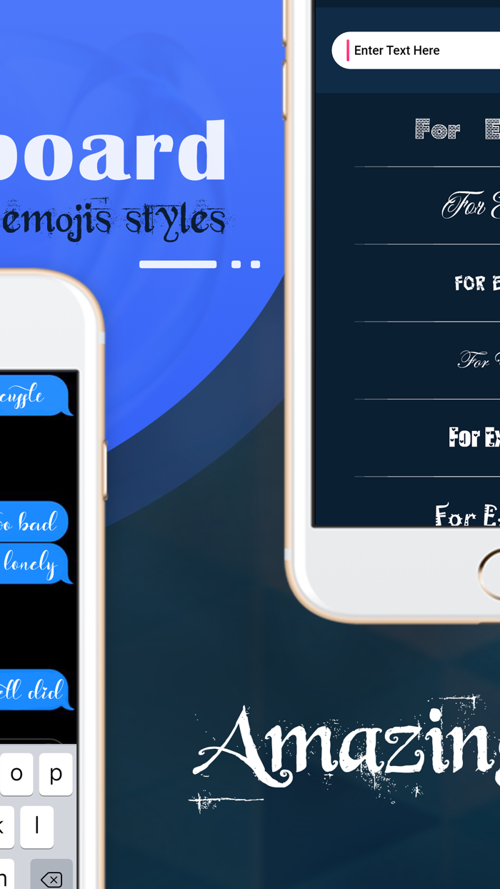 Fancy Fonts - Keyboard Fonts