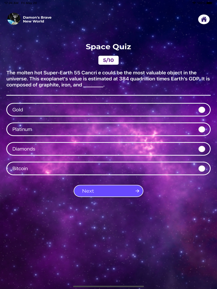 Damons Brave New World App