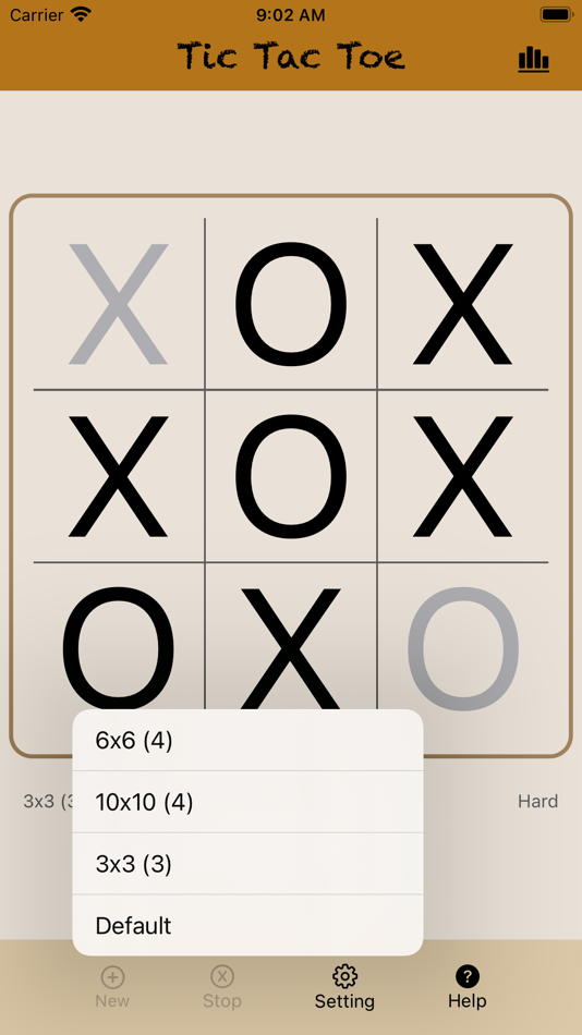 #2. Tic Tac Toe : Multi-level (iOS) Podle: Jatinder Gogna