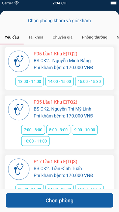 Đăng ký khám - BV ND GIA ĐỊNH Screenshot